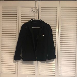 Forever 21 Distressed Denim Jacket
